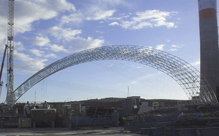 铁力大型网架结构